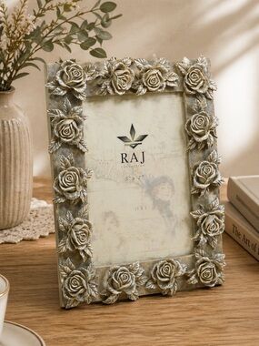 RAJ Floral Sculptured Frame​​​​